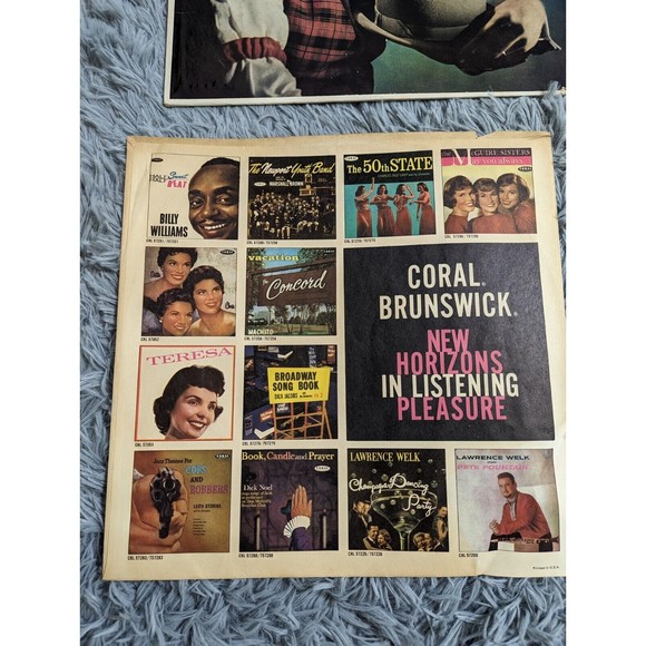 Big Tiny Little Honky Tonk Piano 1959 Brunswick LP 33 Rpm Vinyl Record BL 754049 - Picture 8 of 12